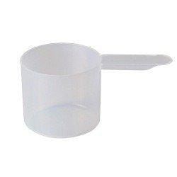 Photo of 60 cc plastic Scoop - Supplies Z Natural Foods 