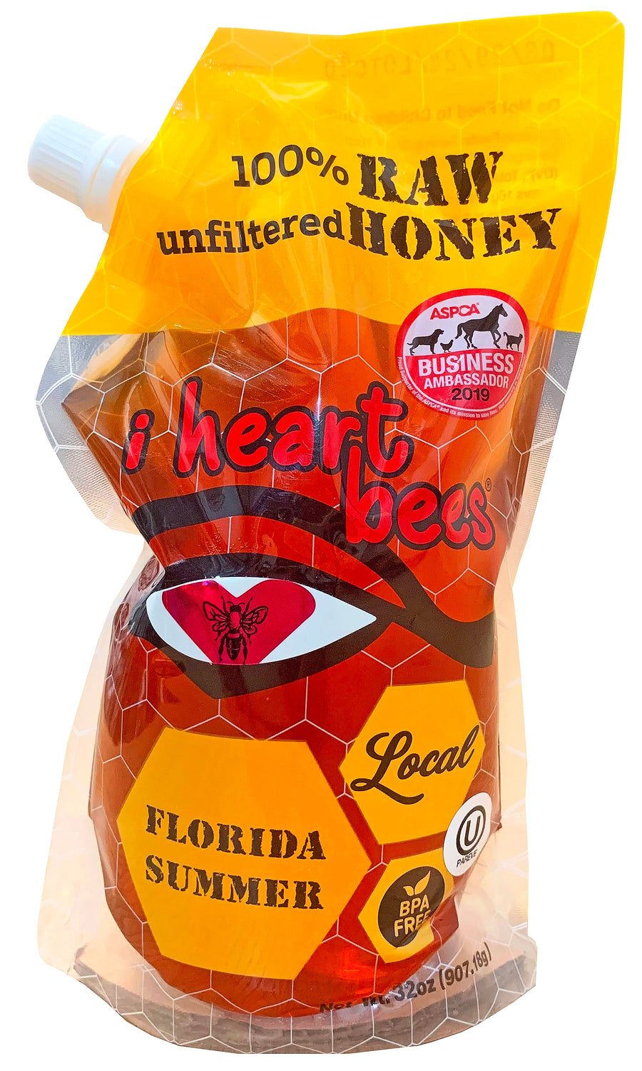 Summer blend honey front of the bag image