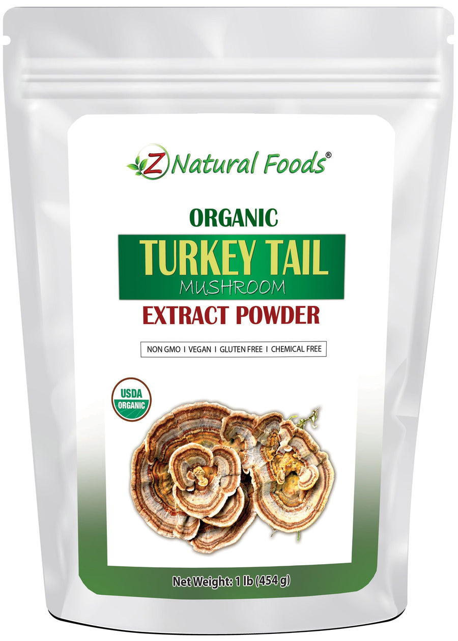 1 lbTurkey Tail Mushroom Extract front of bag image