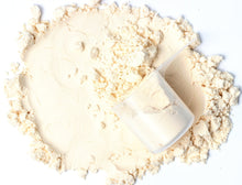Vanilla Cream Whey Protein Isolate Protein on white background