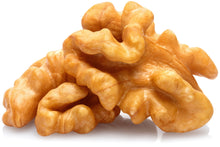 Closeup image of Walnuts on white background