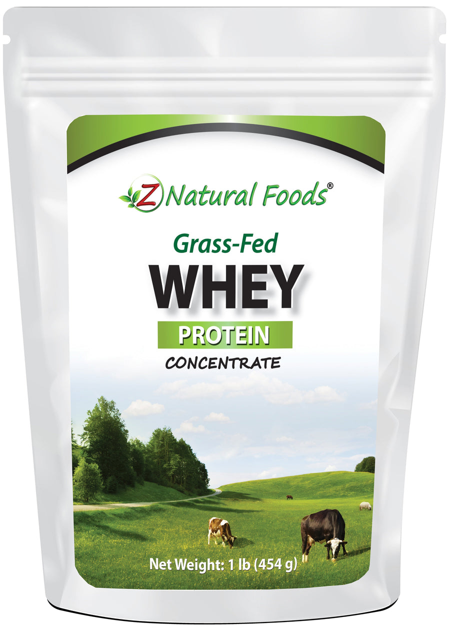 1 lb Whey Protein Concentrate Proteins & Collagens Z Natural Foods front of bag image