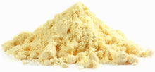 Photo of pile of yellow Whole Egg Powder on white background