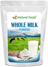 Photo of front of 1 lb bag of Whole Milk Powder 