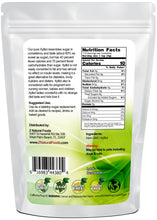 Xylitol - 100% Pure back of the bag image Z Natural Foods 