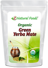 Yerba Mate Tea Green - Organic front of the bag image Z Natural Foods 8 oz 